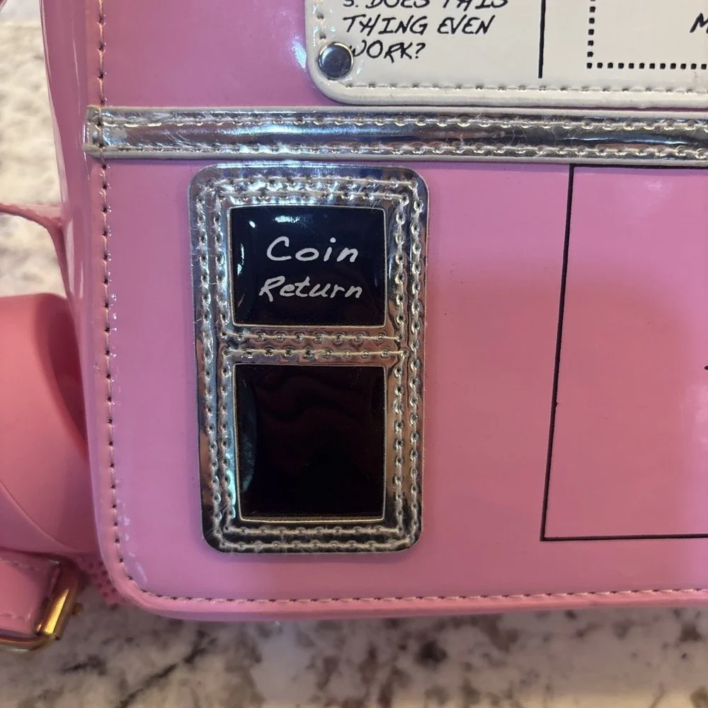 Women‎ Rotary Telephone Shaped Handbag Purse Retro Look Pink Phone Shoulder Bags